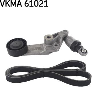 SKF VKMA 61021 - V-yivli kəmər dəsti furqanavto.az