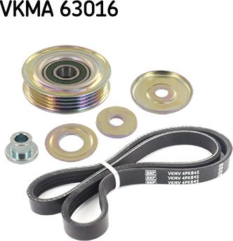 SKF VKMA 63016 - V-yivli kəmər dəsti furqanavto.az
