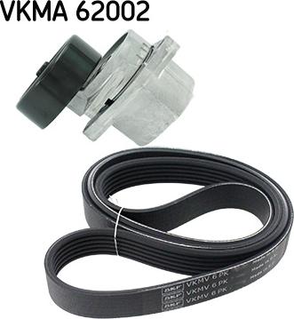 SKF VKMA 62002 - V-yivli kəmər dəsti furqanavto.az