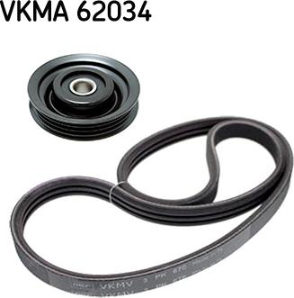 SKF VKMA 62034 - V-yivli kəmər dəsti furqanavto.az