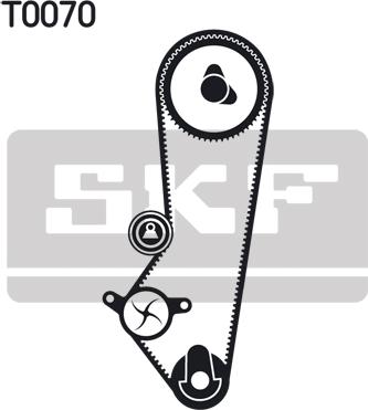 SKF VKMA 07300 - Vaxt kəməri dəsti furqanavto.az