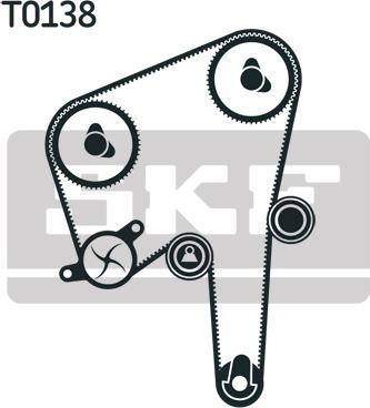 SKF VKMA 06560 - Vaxt kəməri dəsti furqanavto.az