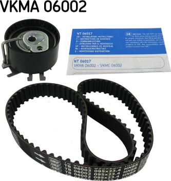 SKF VKMA 06002 - Vaxt kəməri dəsti furqanavto.az