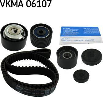 SKF VKMA 06107 - Vaxt kəməri dəsti furqanavto.az