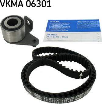 SKF VKMA 06301 - Vaxt kəməri dəsti furqanavto.az