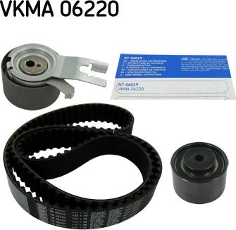 SKF VKMA 06220 - Vaxt kəməri dəsti furqanavto.az