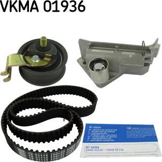 SKF VKMA 01936 - Vaxt kəməri dəsti furqanavto.az