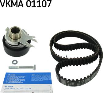 SKF VKMA 01107 - Vaxt kəməri dəsti furqanavto.az