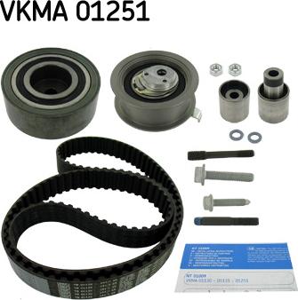 SKF VKMA 01251 - Vaxt kəməri dəsti furqanavto.az