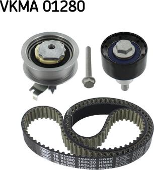 SKF VKMA 01280 - Vaxt kəməri dəsti furqanavto.az