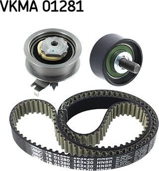 SKF VKMA 01281 - Vaxt kəməri dəsti furqanavto.az