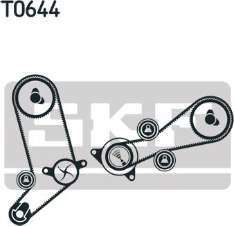 SKF VKMA 01270 - Vaxt kəməri dəsti furqanavto.az