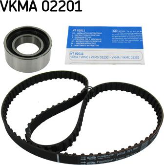 SKF VKMA 02201 - Vaxt kəməri dəsti furqanavto.az