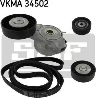 SKF VKMA 34502 - V-yivli kəmər dəsti furqanavto.az
