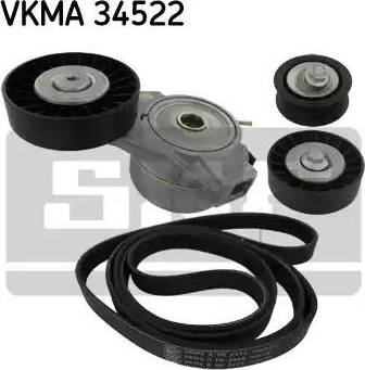 SKF VKMA 34522 - V-yivli kəmər dəsti furqanavto.az