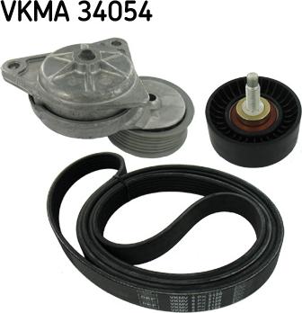 SKF VKMA 34054 - V-yivli kəmər dəsti furqanavto.az
