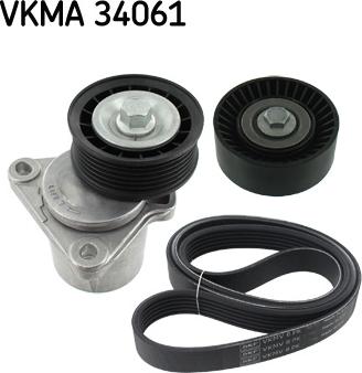 SKF VKMA 34061 - V-yivli kəmər dəsti furqanavto.az