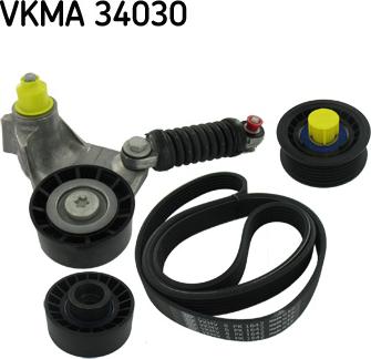 SKF VKMA 34030 - V-yivli kəmər dəsti furqanavto.az