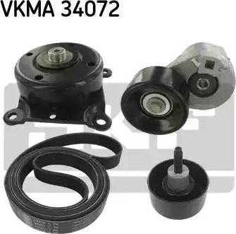SKF VKMA 34072 - V-yivli kəmər dəsti furqanavto.az