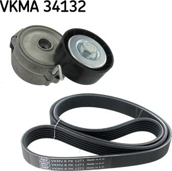 SKF VKMA 34132 - V-yivli kəmər dəsti furqanavto.az
