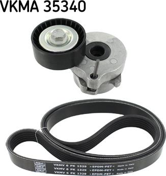 SKF VKMA 35340 - V-yivli kəmər dəsti furqanavto.az