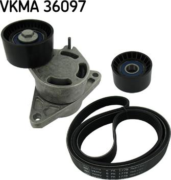SKF VKMA 36097 - V-yivli kəmər dəsti furqanavto.az