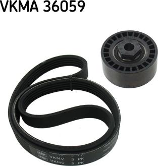 SKF VKMA 36059 - V-yivli kəmər dəsti furqanavto.az
