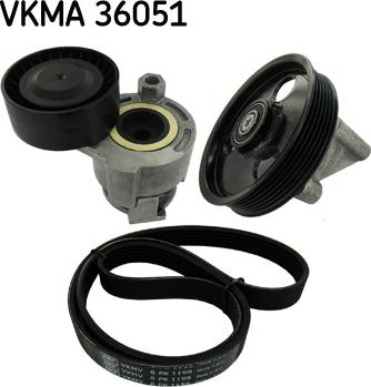 SKF VKMA 36051 - V-yivli kəmər dəsti www.furqanavto.az