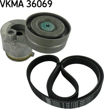 SKF VKMA 36069 - V-yivli kəmər dəsti furqanavto.az