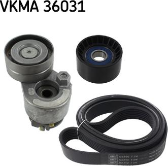 SKF VKMA 36031 - V-yivli kəmər dəsti furqanavto.az