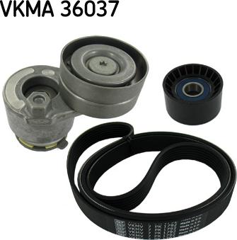 SKF VKMA 36037 - V-yivli kəmər dəsti furqanavto.az