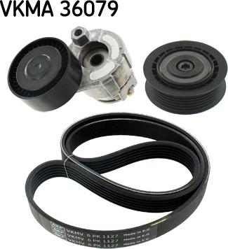 SKF VKMA 36079 - V-yivli kəmər dəsti furqanavto.az