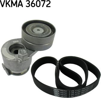 SKF VKMA 36072 - V-yivli kəmər dəsti furqanavto.az