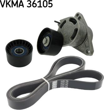 SKF VKMA 36105 - V-yivli kəmər dəsti furqanavto.az