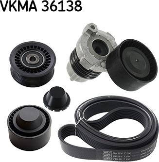 SKF VKMA 36138 - V-yivli kəmər dəsti furqanavto.az