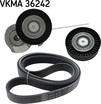 SKF VKMA 36242 - V-yivli kəmər dəsti furqanavto.az