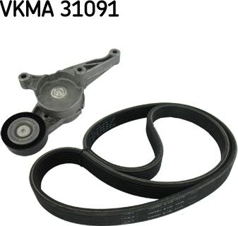 SKF VKMA 31091 - V-yivli kəmər dəsti furqanavto.az