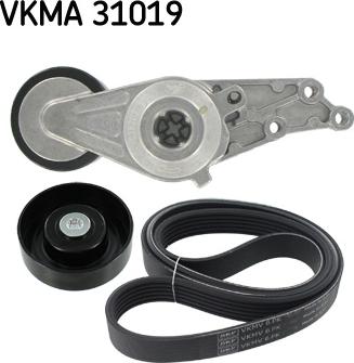 SKF VKMA 31019 - V-yivli kəmər dəsti furqanavto.az