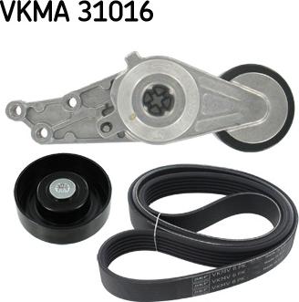 SKF VKMA 31016 - V-yivli kəmər dəsti furqanavto.az