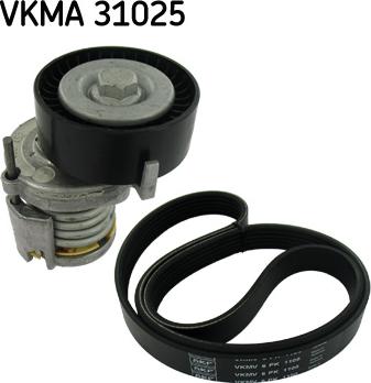 SKF VKMA 31025 - V-yivli kəmər dəsti furqanavto.az