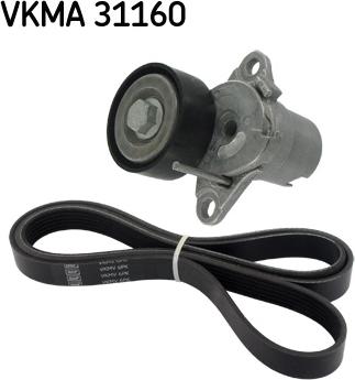 SKF VKMA 31160 - V-yivli kəmər dəsti furqanavto.az