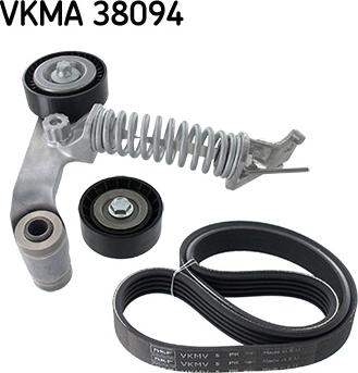 SKF VKMA 38094 - V-yivli kəmər dəsti furqanavto.az