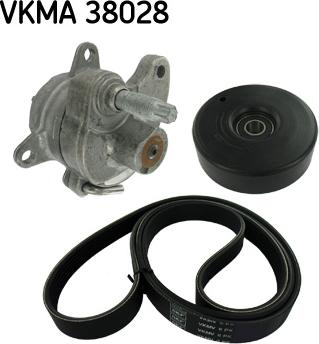SKF VKMA 38028 - V-yivli kəmər dəsti furqanavto.az