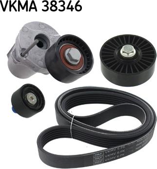SKF VKMA 38346 - V-yivli kəmər dəsti furqanavto.az