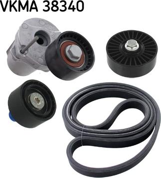 SKF VKMA 38340 - V-yivli kəmər dəsti www.furqanavto.az