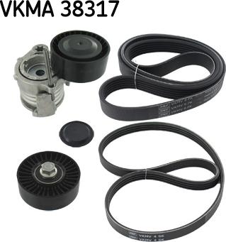 SKF VKMA 38317 - V-yivli kəmər dəsti furqanavto.az