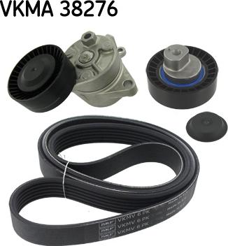 SKF VKMA 38276 - V-yivli kəmər dəsti furqanavto.az