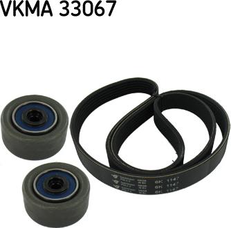 SKF VKMA 33067 - V-yivli kəmər dəsti furqanavto.az