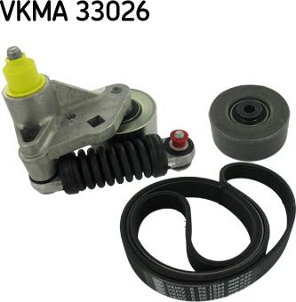 SKF VKMA 33026 - V-yivli kəmər dəsti furqanavto.az