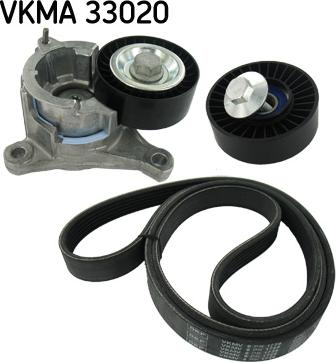 SKF VKMA 33020 - V-yivli kəmər dəsti furqanavto.az